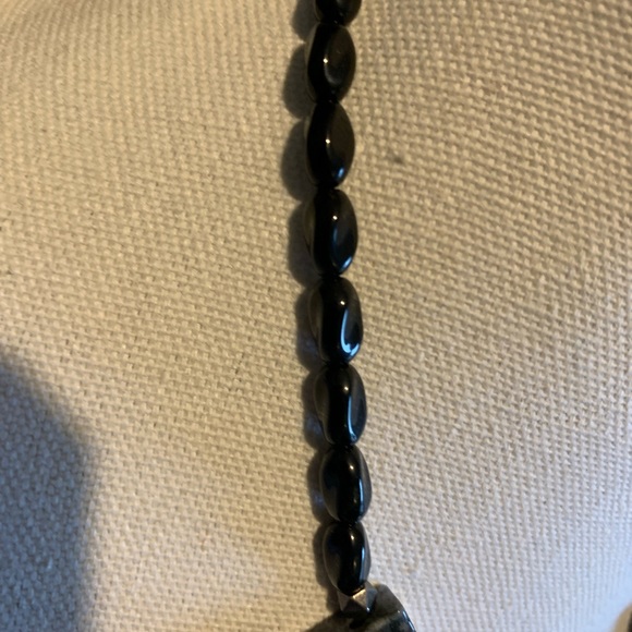 Labradorite - glass beads necklace - elegant and unique - new jewelry - Picture 9 of 13